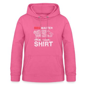 BBQ MASTER butcher or grill master - Women's Hoodie - pink - Front - AI Model Female 172 light (172cm)