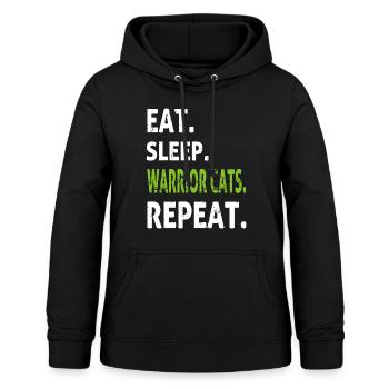 Design für verrückte XXXX lustig Geschenk - Frauen Hoodie - Schwarz - Vorne - AI Model Female 172 light (172cm)