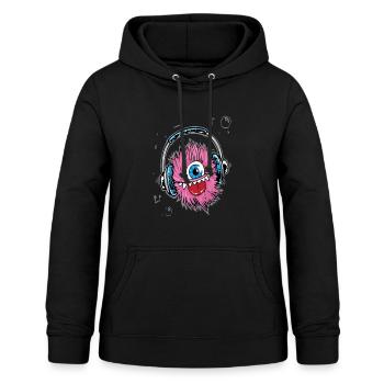 monster - Women's Hoodie - black - Front - AI Model Female 172 light (172cm)