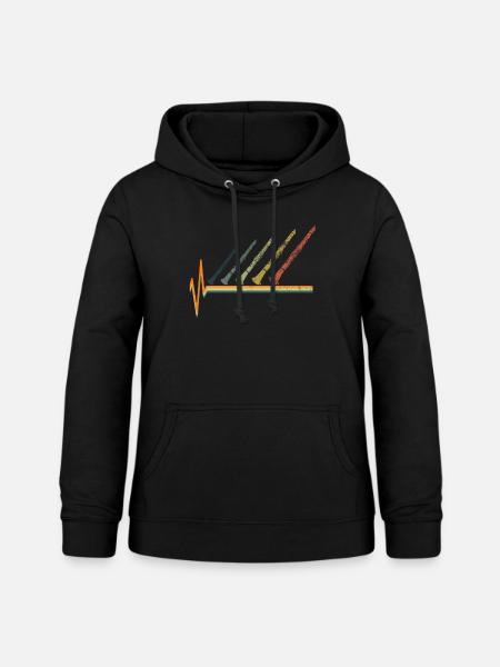 Klarinette - Frauen Hoodie - Schwarz