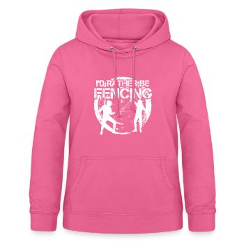 Fechten Fechten Fechten Fechten - Frauen Hoodie - Pink - Vorne - AI Model Female 172 light (172cm)