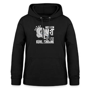 MRT T-Shirt Krebs Chemotherapie Chemo Lustig - Frauen Hoodie - Schwarz - Vorne - AI Model Female 172 light (172cm)