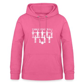 Tischfußball Geschenk - Frauen Hoodie - Pink - Vorne - AI Model Female 172 light (172cm)