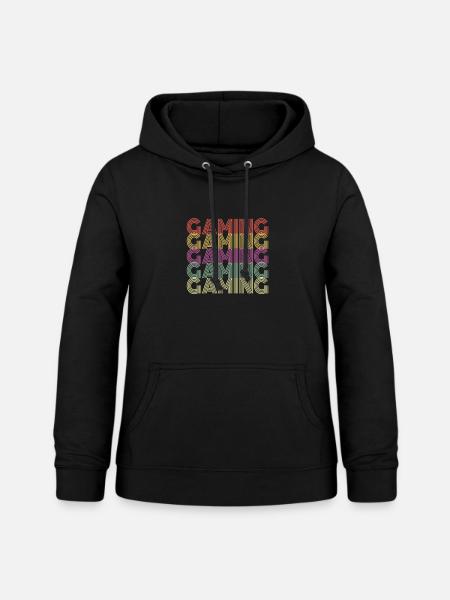 Gaming Gaming Gaming - Frauen Hoodie - Schwarz