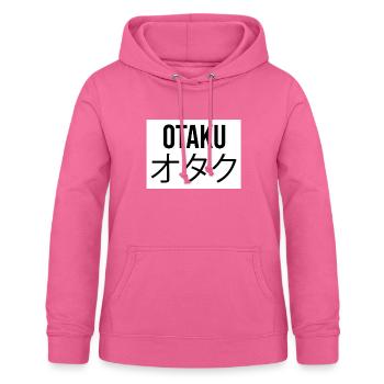 Otaku Anime Manga - Frauen Hoodie - Pink - Vorne - AI Model Female 172 light (172cm)