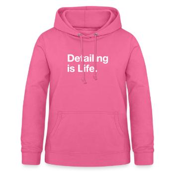 Detailing Vehicle Care Detailer Gift - Women's Hoodie - pink - Front - AI Model Female 172 light (172cm)