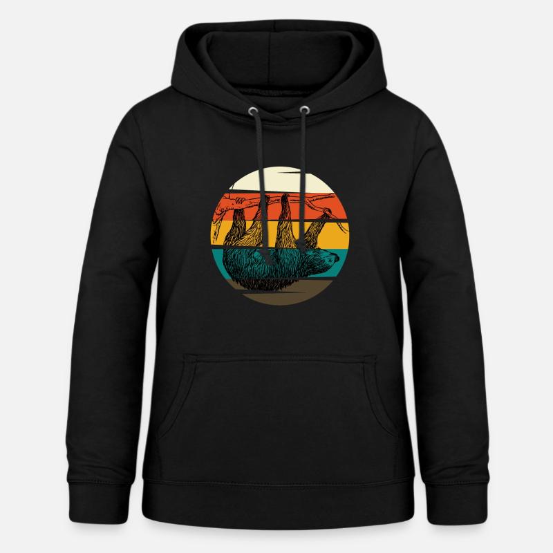 indolence - Sweat à capuche Femme - noir