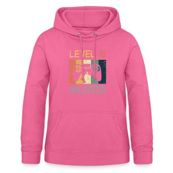 Level 18 Freigeschaltetes Eighteenth Bday Design - Frauen Hoodie - Pink - Vorne - AI Model Female 172 light (172cm)