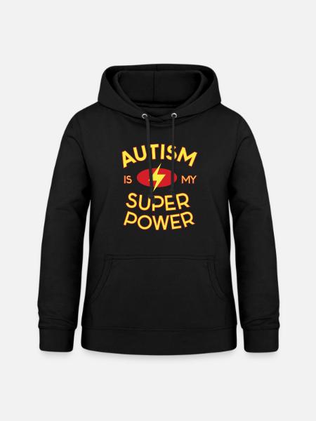 Autismus-Entwurf für Supermacht-Liebhaber - Dame hoodie - sort