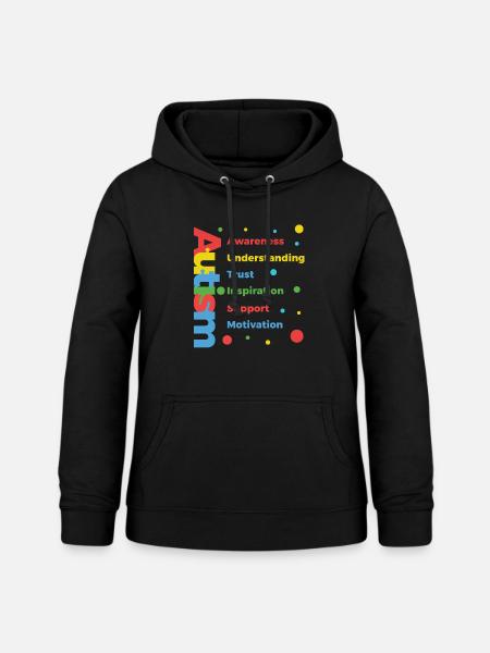 autisme - Vrouwen hoodie - zwart