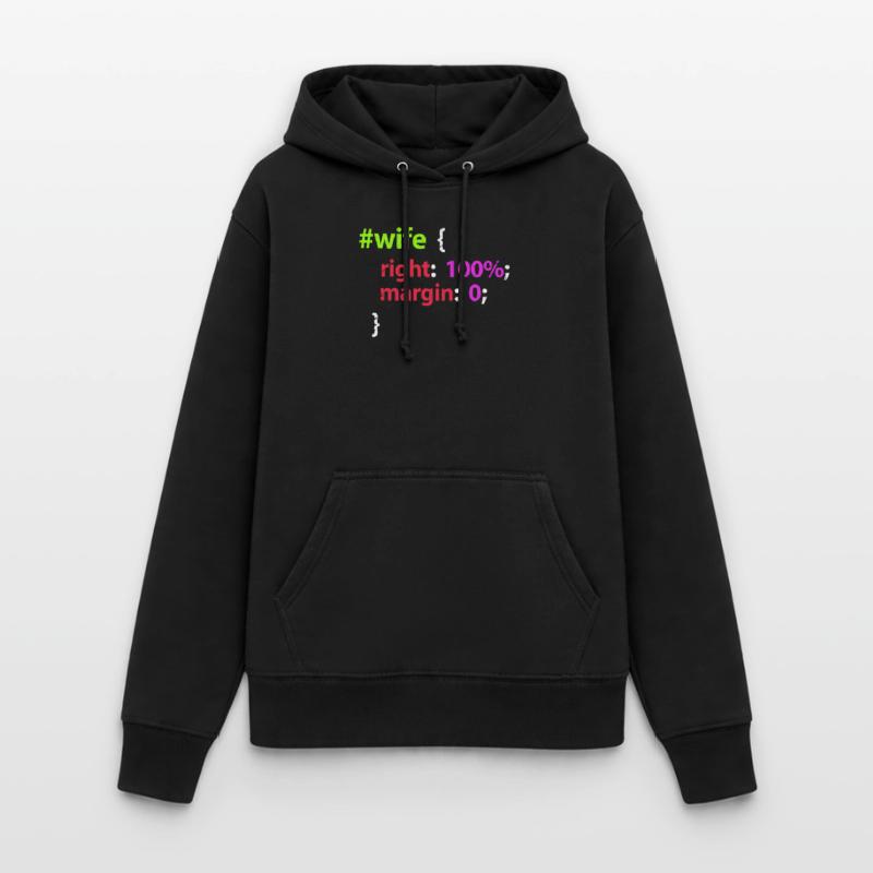 Programmierer Ehefrau Ehemann Code Informatik Frauen Hoodie