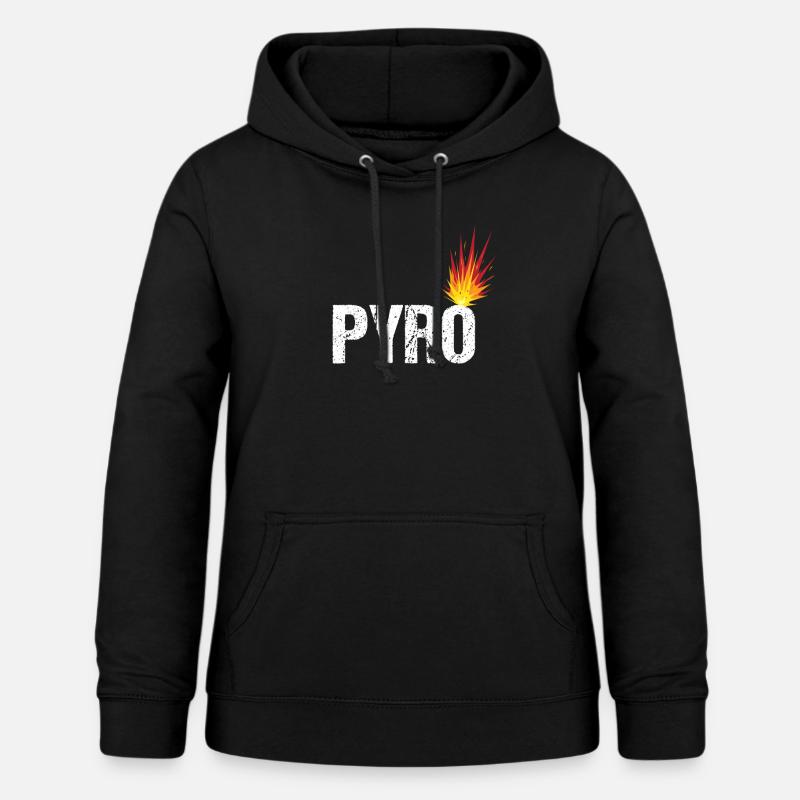 PYRO - Sweat à capuche Femme - noir