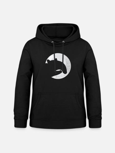 Tapir - Frauen Hoodie - Schwarz