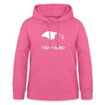 tapir - Sweat à capuche Femme - rose - Devant - AI Model Female 172 light (172cm)