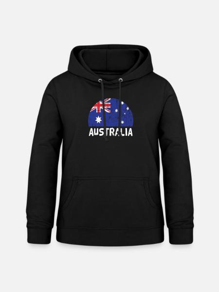 Australien - Frauen Hoodie - Schwarz