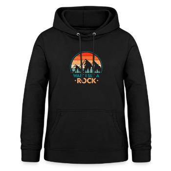 Geologie - Frauen Hoodie - Schwarz - Vorne - AI Model Female 172 light (172cm)