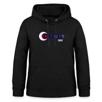 CARTEL BIR NUMARA KARAKAN 1995 TÜRKIYE ALMANCI - Frauen Hoodie - Schwarz - Vorne - AI Model Female 172 light (172cm)