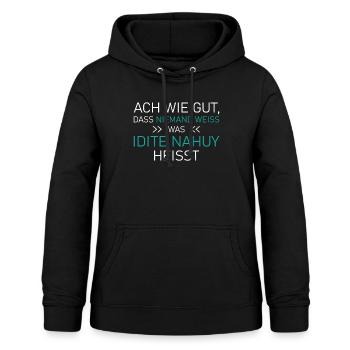 Russland Russisch lustige Sprüche für nahui Russen - Frauen Hoodie - Schwarz - Vorne - AI Model Female 172 light (172cm)