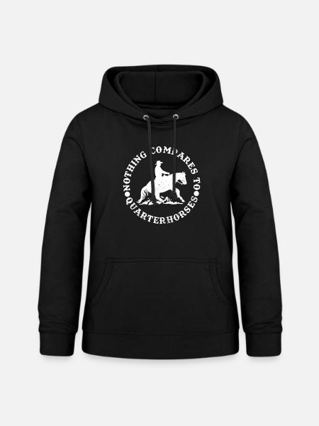 Westernreiten - Frauen Hoodie - Schwarz