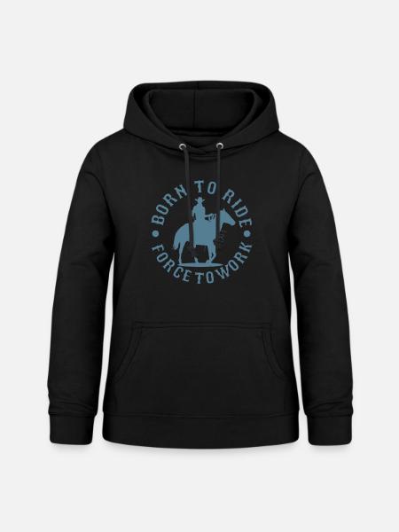 Westernreiten - Frauen Hoodie - Schwarz