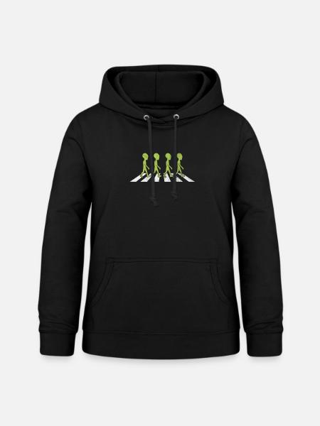 Alien - Frauen Hoodie - Schwarz
