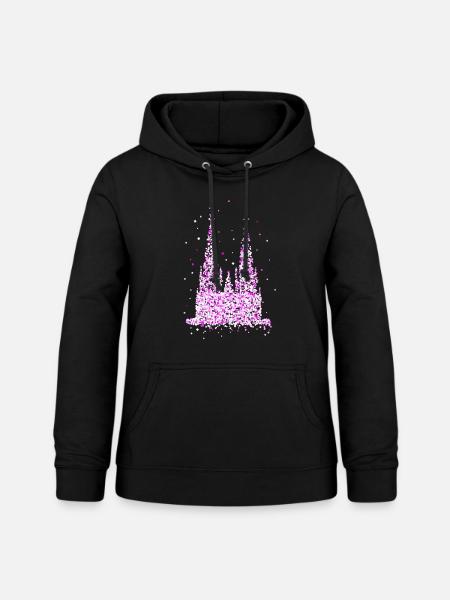 Kölner Dom - Frauen Hoodie - Schwarz
