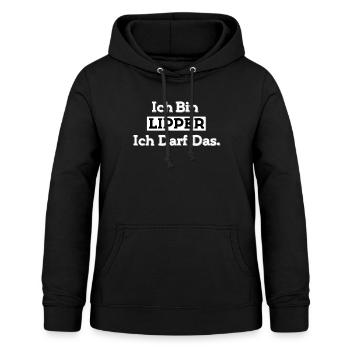 Kreis Lippe Bad Salzuflen Detmold Dorf Geschenk - Frauen Hoodie - Schwarz - Vorne - AI Model Female 172 light (172cm)