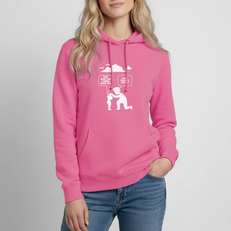 Linux software developer computer programmer Women's Hoodie