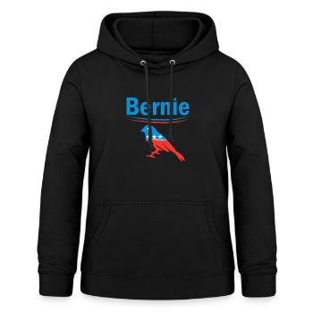 Bernie Sanders BlueBird 2020 Election President - Women's Hoodie - black - Front - AI Model Female 172 light (172cm)