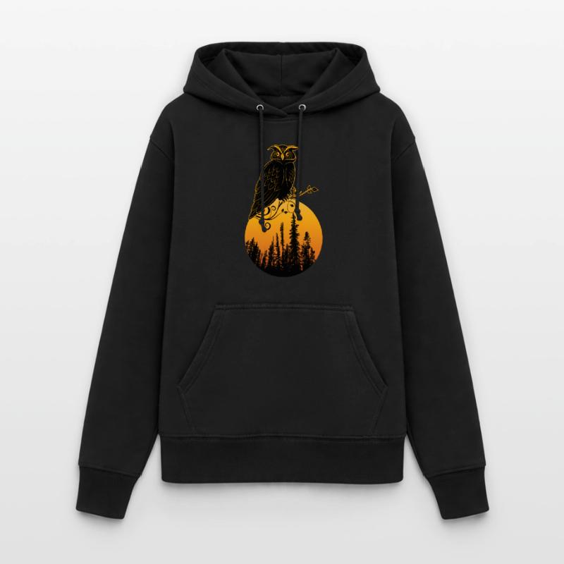 Eule Vogel Nette Geschenkidee Frauen Hoodie