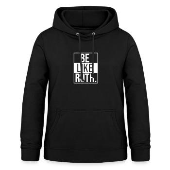 Be like Ruth RBG - Frauen Hoodie - Schwarz - Vorne - AI Model Female 172 light (172cm)