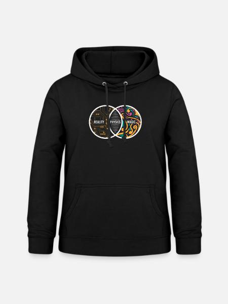 Physics Reality and Magic University - Frauen Hoodie - Schwarz