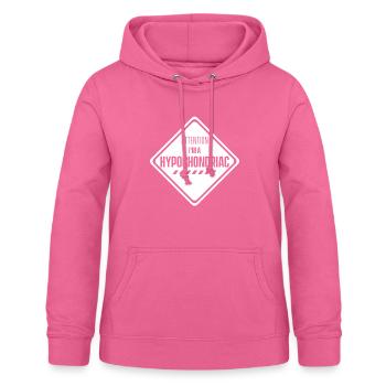 Achtung Ich bin ein Hypochonder Krank Hypochondrie - Frauen Hoodie - Pink - Vorne - AI Model Female 172 light (172cm)
