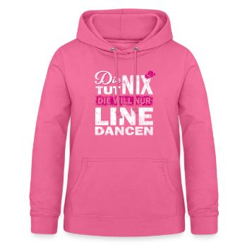 Country Linedance Tanzgruppe Western Stiefel Tanz - Frauen Hoodie - Pink - Vorne - AI Model Female 172 light (172cm)