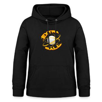 Pinball Retro Extra Flipperautomat Arcade - Frauen Hoodie - Schwarz - Vorne - AI Model Female 172 light (172cm)