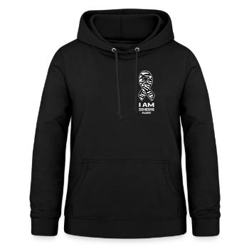 Chemise de sensibilisation aux maladies rares, je suis quelqu'un de rare - Sweat à capuche Femme - noir - Devant - AI Model Female 172 light (172cm)