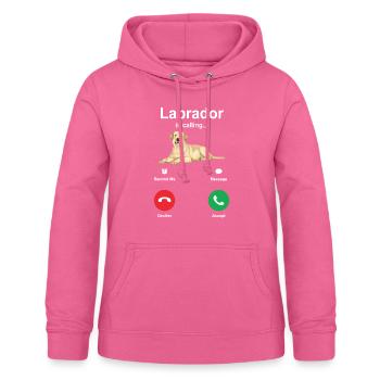 Labrador - Women's Hoodie - pink - Front - AI Model Female 172 light (172cm)