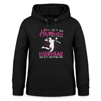 Volleyball Mädchen Volleyball-team Mannschaft Team - Frauen Hoodie - Schwarz - Vorne - AI Model Female 172 light (172cm)