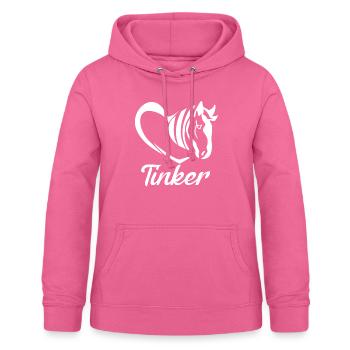 Irish tinker riding funny saying - Women's Hoodie - pink - Front - AI Model Female 172 light (172cm)