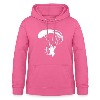 Parapente parapente - Sweat à capuche Femme - rose - Devant - AI Model Female 172 light (172cm)