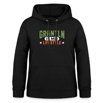 Oberbayern Grantln Grantler Geschenk - Frauen Hoodie - Schwarz - Vorne - AI Model Female 172 light (172cm)