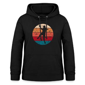 Handball Handballerin Sportlerin Geschenk Damen - Frauen Hoodie - Schwarz - Vorne - AI Model Female 172 light (172cm)