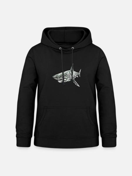 Hai - Frauen Hoodie - Schwarz