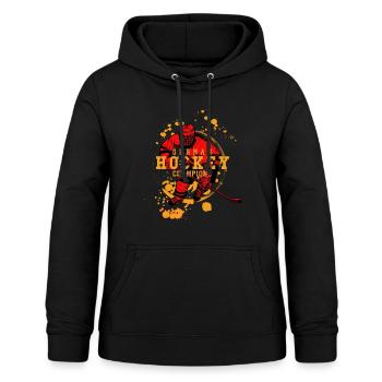 Eishockey Deutschland German Hockey Champions - Frauen Hoodie - Schwarz - Vorne - AI Model Female 172 light (172cm)