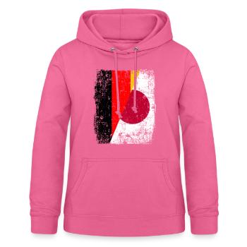 Deutschland Japan Berlin Tokio Sport Athlet Fan - Frauen Hoodie - Pink - Vorne - AI Model Female 172 light (172cm)