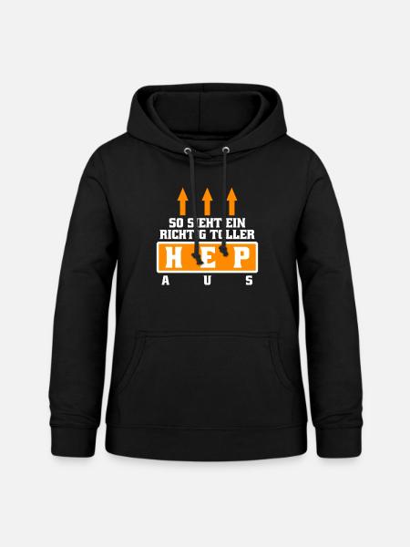 Heilerziehungspfleger HEP Spruch - Frauen Hoodie - Schwarz