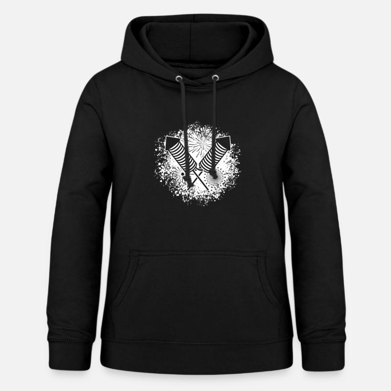 Fireworks Pyrotechnician Pyro Firecracker Fun Gift - Women's Hoodie - black