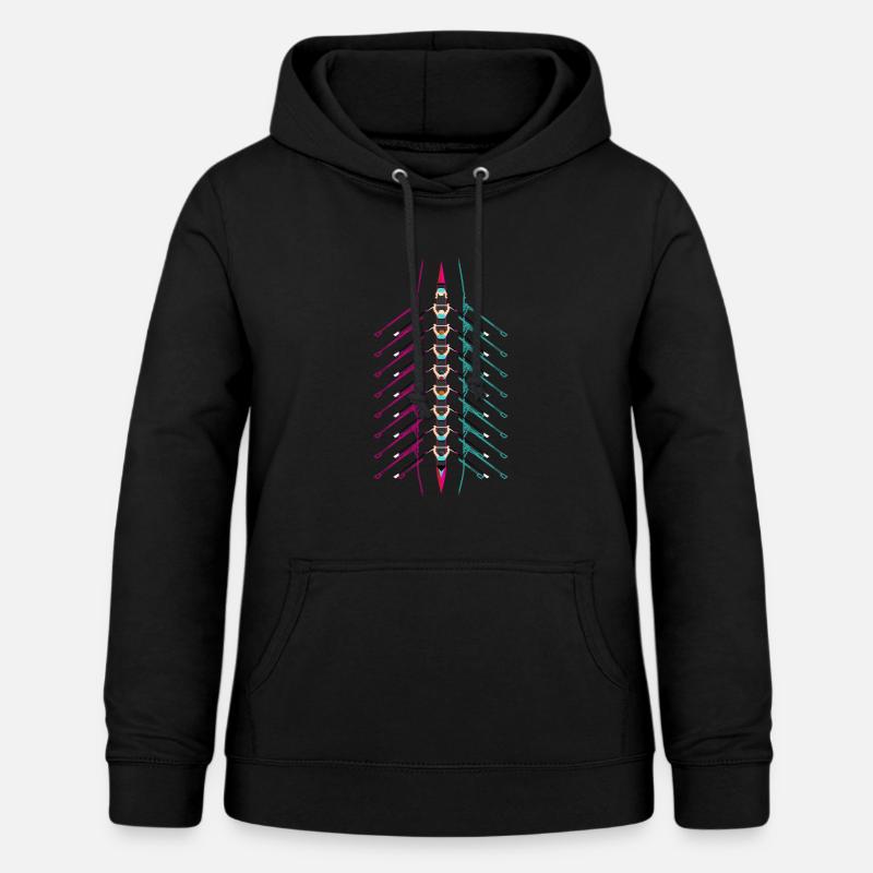 Rowing Boat Rowing Rowing Rowing - Women's Hoodie - black