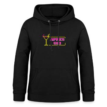 Apres Ski Party - Frauen Hoodie - Schwarz - Vorne - AI Model Female 172 light (172cm)