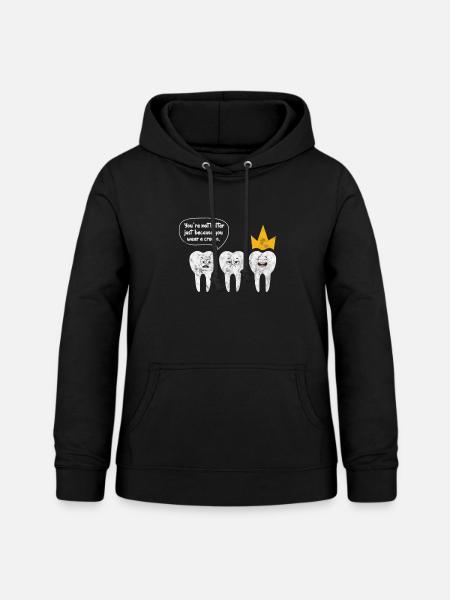 Zahnarzt - Frauen Hoodie - Schwarz